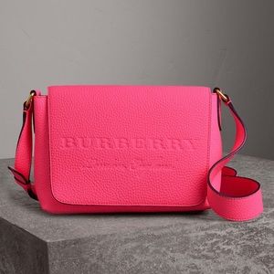 100% authentic embossed Burberry crossbody!